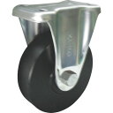 ヨドノ 導電MCナイロン車輪(ベアリング入)ステンレス製固定金具付 (品番:EMC-KA130CD)(注番8573203)・(送料別途見積り,法人・事業所限定,...