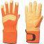 トワロン　耐切創手袋　KC－60　消防用セラミックレザー手袋　オレンジ　LL （品番:KC60-OLL）（注番8575233）・（送料別途見積り,法人・事業所限定,取寄）