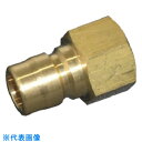 ヤマト STYカップリング プラグ(おねじ取付用・真鍮)STY10-PF (品番:STY10-PF-BSBM)(注番8578041)