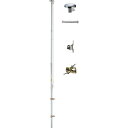 □123 アルミポール 標準セット (品番:P5560C)(注番8587706)・(法人・事業所限定,直送元)