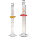 AS 有栓メスシリンダー 50ml (品番:1-1960-05)(注番8619203)・(送料別途見積り,法人・事業所限定,取寄)
