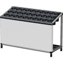 ぶんぶく スリーブ式アンブレラスタンド30本用幕板付 ブラック (品番:US-Z-SLV30C-BK)(注番8642068)・(法人・事業所限定,直送元)