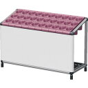 ぶんぶく スリーブ式アンブレラスタンド30本用幕板付 ワインレッド (品番:US-Z-SLV30C-WIR)(注番8642071)・(法人・事業所限定,直送元)