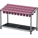 ぶんぶく スリーブ式アンブレラスタンド30本用 ワインレッド (品番:US-Z-SLV30-WIR)(注番8642072)・(法人・事業所限定,直送元)