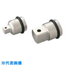 TONE インパクト用ソケットアダプター 差込角19.0凹×12.7凸 全長50mm (品番:NA64HP)(注番8642748)・(送料別途見積り,法人・事業所限定,取寄)