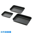 AS フッ素コーティング角バットF021371 (品番:3-5290-04)(注番8668908)・(送料別途見積り,法人・事業所限定,取寄)