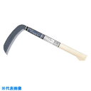 GS 闘虎 両刃中厚鎌180ミリ尻付柄 (品番:1599)(注番8682174)・(送料別途見積り,法人・事業所限定,取寄)