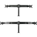サンコー フレキシブル3面モニターアーム (品番:MARMGUS2030B)(注番8688182)・(送料別途見積り,法人・事業所限定)【大型】(3)