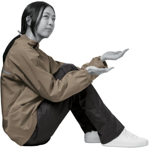 Makku　さりげないレインウェアセットアップ　ベージュ　L （品番:AS-6700-BE-L）（注番3695359）