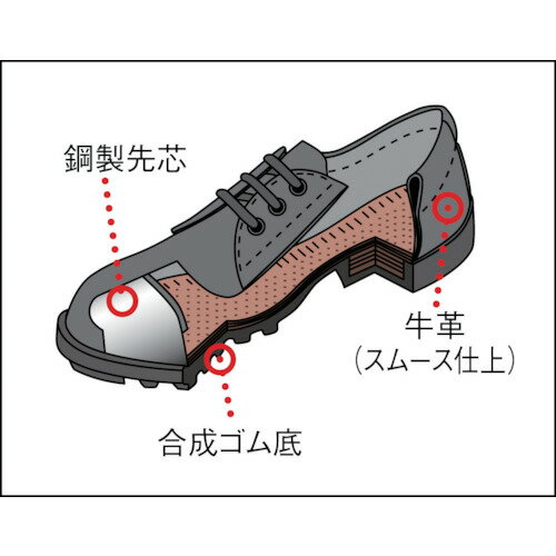 シモン　安全靴　短靴　FD11　25．0cm （品番:FD11-25.0）（注番1577573） 2