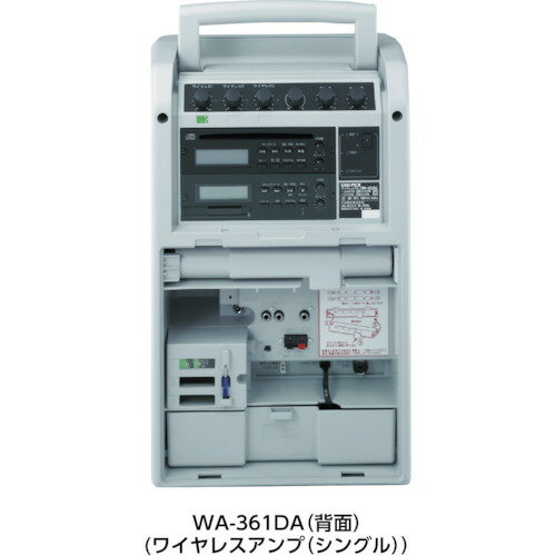 ユニペックス　ワイヤレスシステム　ワイヤレスチューナーユニット　シングル　300MHz帯　適合機種：WA-361A、WA-371SU （品番:SU-350）（注番4534816）