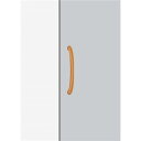 ユニオンドアハンドル ケアハンドルタイプ品番:H2102-01-699(直送品、扉厚:35~44mm,ご指示下さい。)