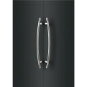 ユニオンドアハンドル 押し棒タイプ 品番:T9930-01-024 (直送品、扉厚を下記に、ご記入下さい)