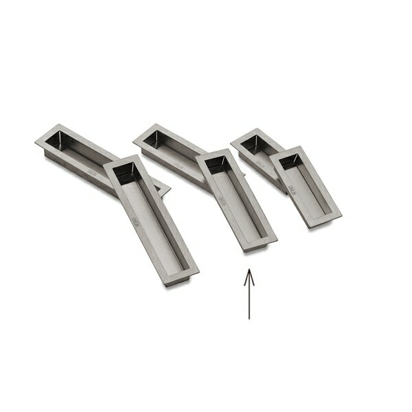 ユニオンドアハンドル 掘込タイプ 品番：TH-2002-201 (直送品、扉厚み：32~55mm、ご指示下さい。)