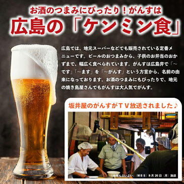 ＼県民グルメ番組で話題騒然！／グルメ番組で話題騒然！【送料無料】広島名物 選べる がんす天 40枚 手作り 蒲鉾の坂井屋 業者向け おつまみ B級グルメ