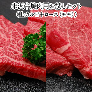 米沢牛焼肉用お試しセット250g｜さかの