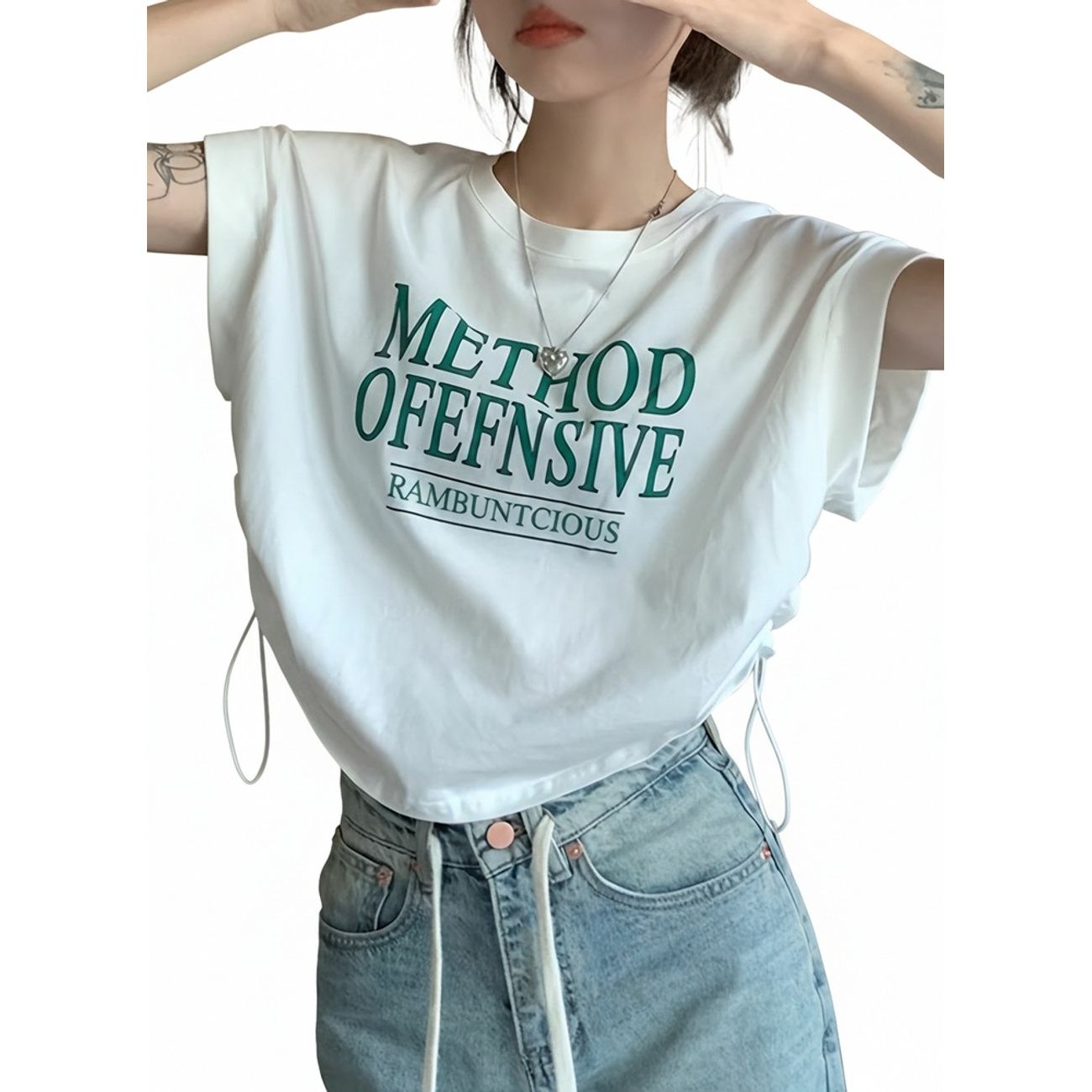 楽天市場】サイド紐（Tシャツ・カットソー｜トップス）：レディース 