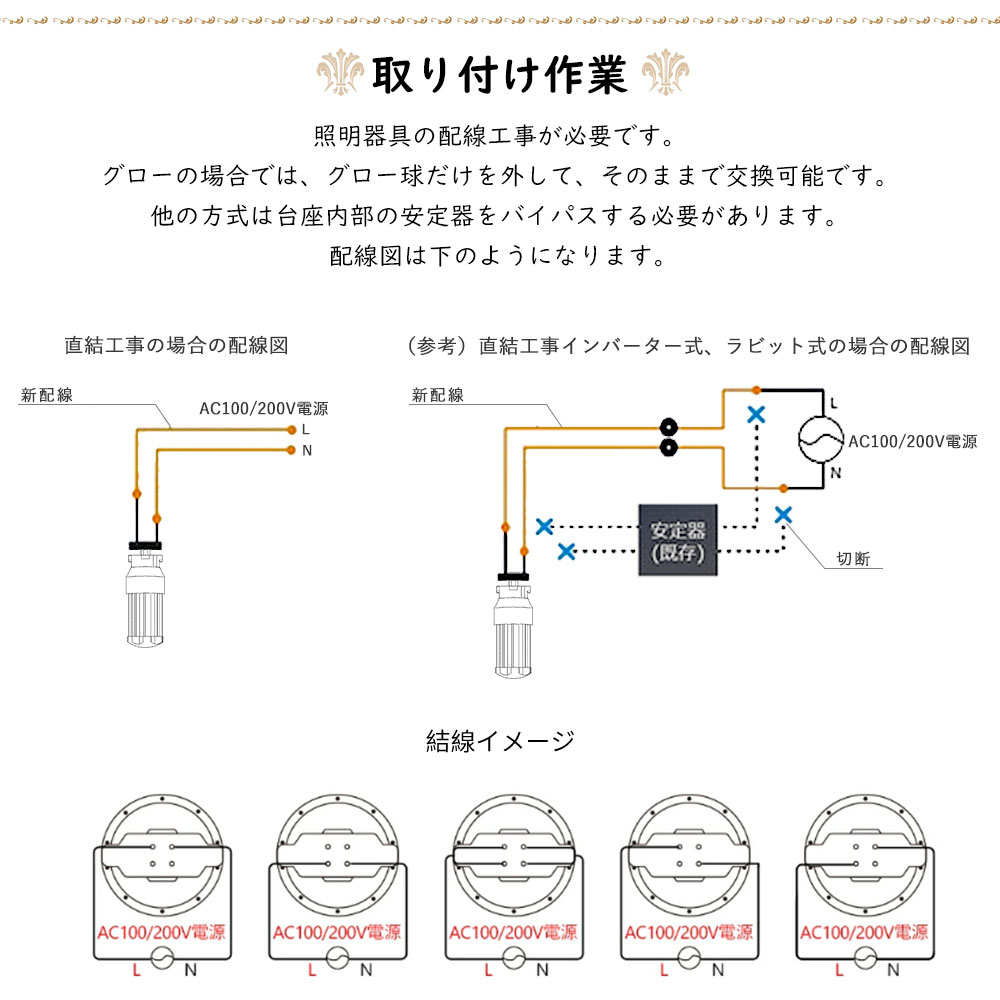 LEDコンパクト形蛍光灯 18形 FDL18EX FDL18EX-N 消費電力8W 1600LM GX10Q兼用口金 昼白色 FDL18形代替用 FDL18W コンパクト蛍光灯LED fdl18ex-n18形 GX10Q兼用口金 LEDコンパクト蛍光灯 360°広角ライト 照明器具 オフィス 洗面所 スーパー ダウンライト 配線工事必要 [3]