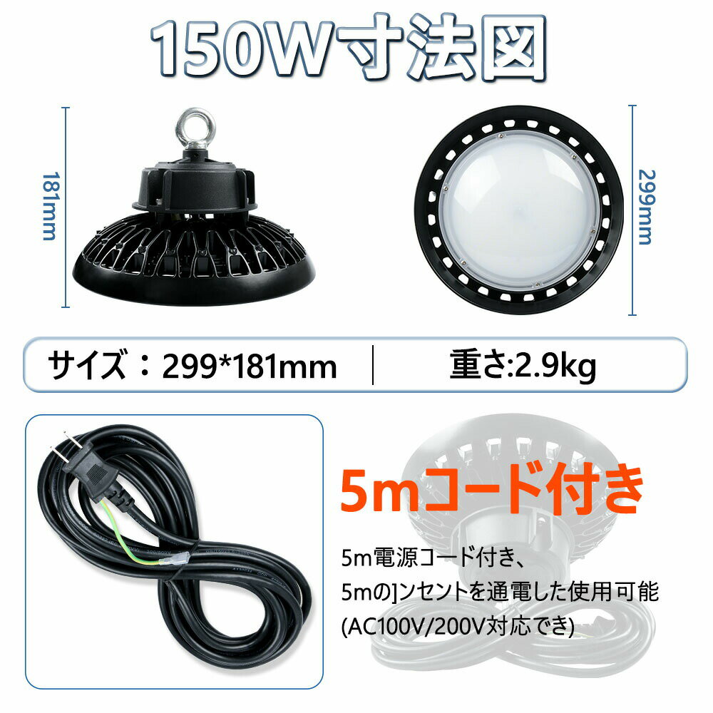 LED投光器 24000lm 昼光色 超爆光 ...の紹介画像2