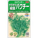 【サカタのタネ公式】 細葉パクチー コリアンダー 野菜 種 約500粒 小袋 春まき 秋まき 固定種 プランター 鉢 珍しい 家庭菜園 ベランダ栽培 収穫 園芸 香菜 シャンツァイ 種子 タネ たね