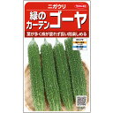  ニガウリ 緑のカーテンゴーヤ 野菜 種 約6粒 小袋 春まき 固定種 簡単 初心者向き 育てやすい プランター 鉢 家庭菜園 ベランダ栽培 収穫園芸 苦瓜 にがうり ツルレイシ 種子 タネ たね