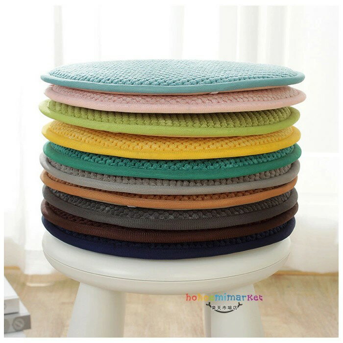 円形 座布団 純色 厚手 滑り止めシートクッション 家庭用 学生寮 椅子 腰掛けお尻パッド 直径25cm 直径30cm 直径35cm 直径40cm 直径45cm チェアパッド チェア クッション おしゃれ 低反発 座布団 蒲団 畳 和室ク 寝室 リビングルーム 椅子座布団 春 秋 冬