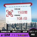 【ストレスなし】eSIM 大容量データ 高速通信 旅行・出張 短期滞在に最適 プリペイドeSIM 即納可能 格安モバイルデータ 10日間 合計30GB アラブ首...