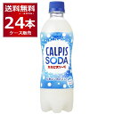 カルピス ソーダ ペット 500ml×24本(1ケース) アサヒ