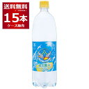 チェリオ 強炭酸水 レモン ペット 1000ml×15本(1ケース)【送料無料※一部地域は除く】