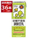 キッコーマン 豆乳飲料 砂糖不使用 調製豆乳 200ml×36本(2ケース)【送料無料※一部地域は除く】