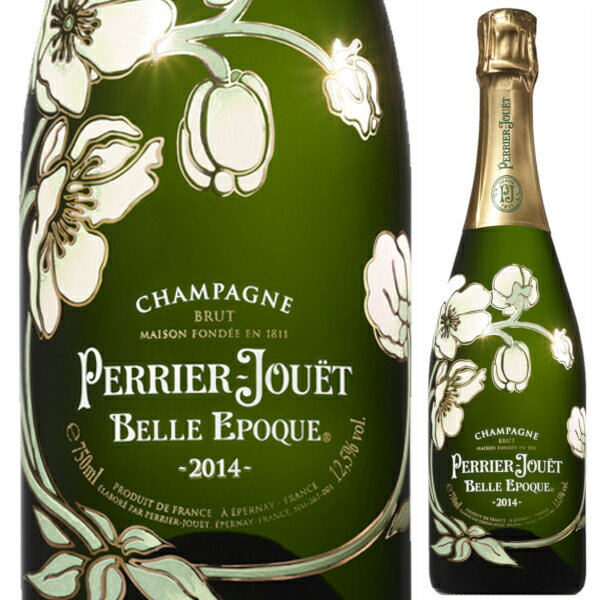 ペリエ ジュエ ベル エポック 2014 750ml PERRIER JOUET CHAMPAGNE シャンパーニュ シャンパン スパークリングワイン 泡 辛口 ブルット フランス 正規輸入品【1本】