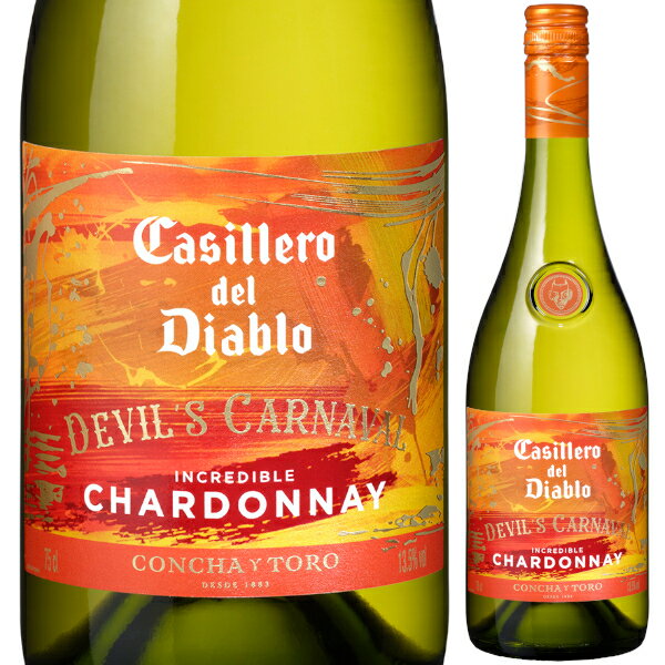 メルシャン カッシェロ デル ディアブロ デビルズ カルナバル インクレディブル シャルドネ 750ml 白 中口 チリワイン 南米 CASILLERO DEL DIABLO【1本】のサムネイル