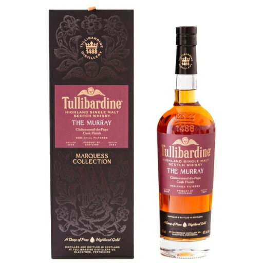 タリバーディン ザ・マーレイ シャトーヌフ・デュ・パプ カスクフィニッシュ 700ml 46% 箱付 正規品 シングルモルト ウイスキー スコットランド スコッチ TULLIBARDINE The Murray Châteauneuf du Pape caks finish whisky single malt【1本】