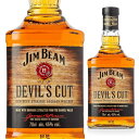 ジムビーム デビルズカット 700ml 45度 バーボンウイスキー ハイボール アメリカンウイスキー アメリカ合衆国 JIM BEAM whiskey【1本】