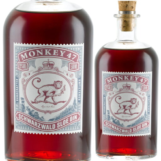モンキー47 スロージン 500ml 29% ドイツ MONKEY 47 【1本】 モンキー47 スロージン 500ml 29% ドイツ MONKEY 47 【1本】
