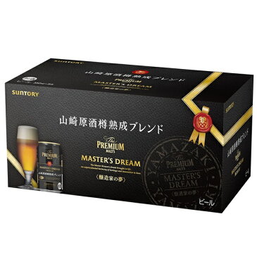 サントリー プレモル ザ プレミアム モルツ マスターズドリーム 山崎原酒樽熟成ブレンド ギフト セット 350ml×48本(2ケース)【送料無料※一部地域は除く】