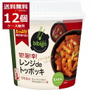 bibigo ビビゴ 韓飯 レンジ de トッポギ 171.4g×12個(1ケース) CJ FOODS JAPAN【送料無料※一部地域は除く】