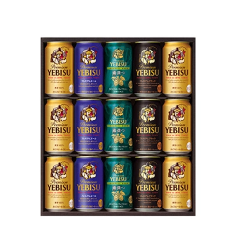 ビールギフト サッポロ エビスビール 4種の味わい 缶セット YUF4D お中元 お歳暮 ギフト