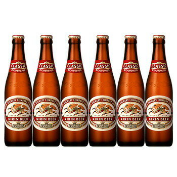 キリンビール クラシックラガー 小瓶 334ml ビール6本セット ビール