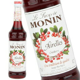 モナン MONIN クランベリーシロップ R1-27 700ml