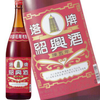 塔牌 紹興酒 花彫 5年 1.8L 中国酒