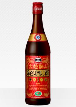 古越龍山 紹興酒 花彫 金龍 600ml 中国酒