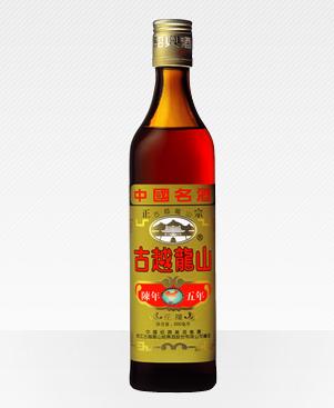 古越龍山 紹興酒 花彫 陳年5年 500ml 中国酒