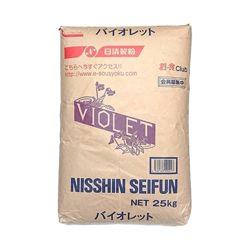 日清 バイオレット 薄力粉 25kg 調味料 食品