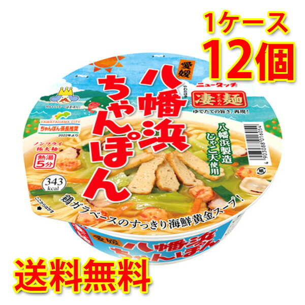 凄麺 愛媛八幡浜ちゃんぽん 12個 1ケース そば カップ麺