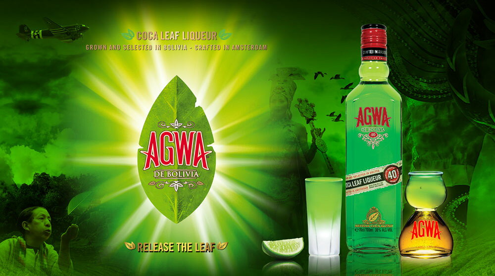 在庫限り アグワ デ ボリビア AGWA DE VOLIVIA 30度 緑 700ml リキュール ハーブリ...