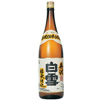 小西酒造 白雪 丹波伝承仕込 1.8L 1ケース6本入り 日本酒 送料無料 北海道 沖縄は送料1000円 クール便は700円加算