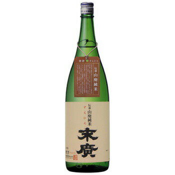 末廣 すえひろ 伝承 山廃純米酒 1.8L 1ケース6本入り 福島県 地酒 日本酒 清酒 送料無料 北海道 沖縄は送料1000円 クール便は700円加算 1800ml