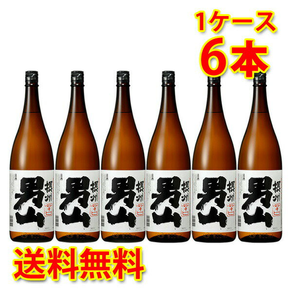 小西酒造 白雪 摂州 男山 1.8L 1ケース6本入り 日本酒 送料無料 北海道 沖縄は送料1000円 クール便は700円加算