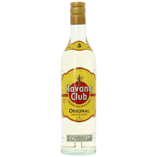 ハバナクラブ 3年 700ml ラム 37.5度 HAVANA CLUB スピリッツ ハバナクラブ 3年 700ml ラム 37.5度 HAVANA CLUB スピリッツ